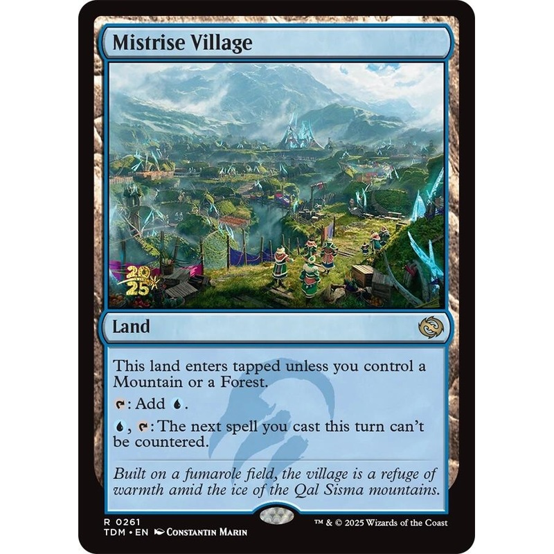 Mistrise Village [Tarkir: Dragonstorm Prerelease Promos]