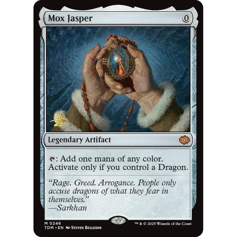 Mox Jasper [Tarkir: Dragonstorm Prerelease Promos]