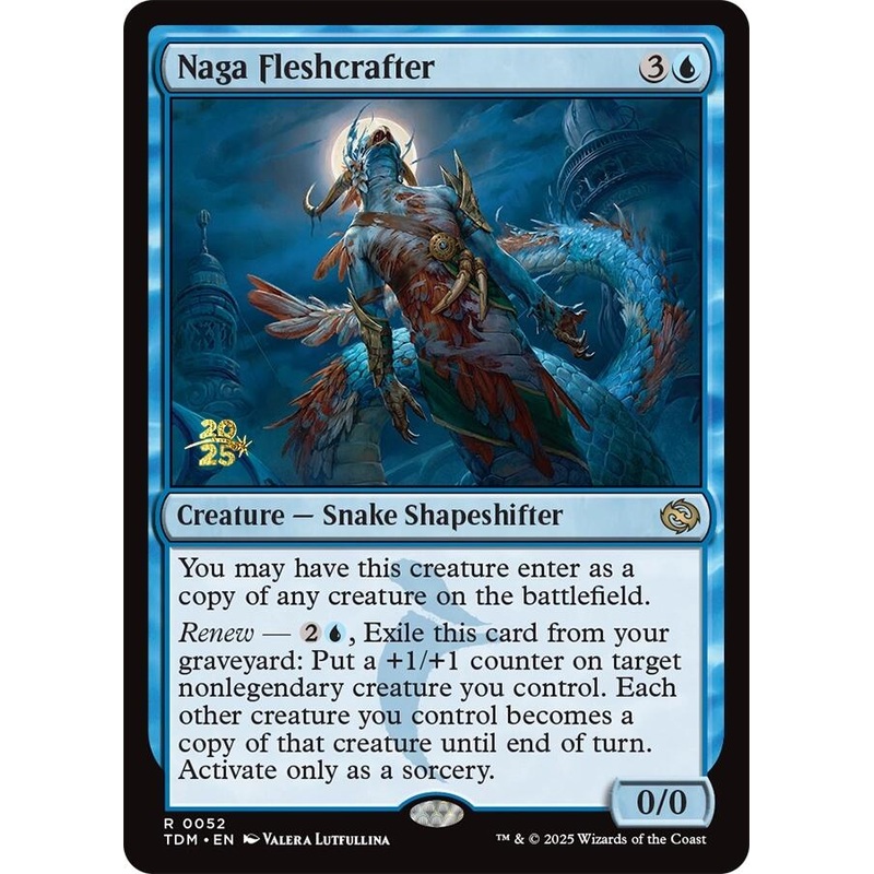 Naga Fleshcrafter [Tarkir: Dragonstorm Prerelease Promos]