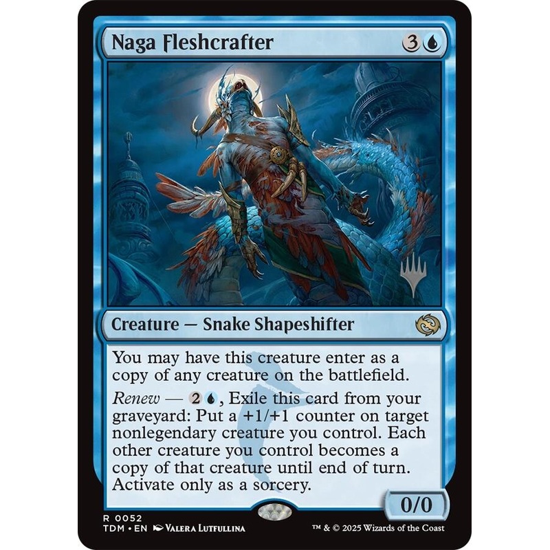 Naga Fleshcrafter [Tarkir: Dragonstorm Promos]