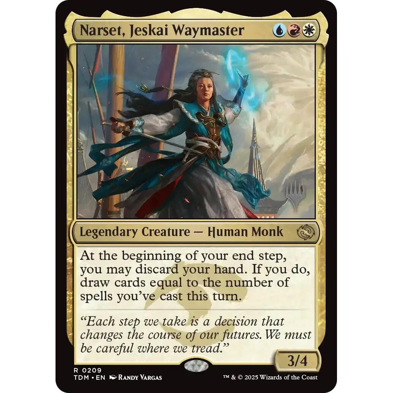 Narset, Jeskai Waymaster [Tarkir: Dragonstorm Promos]