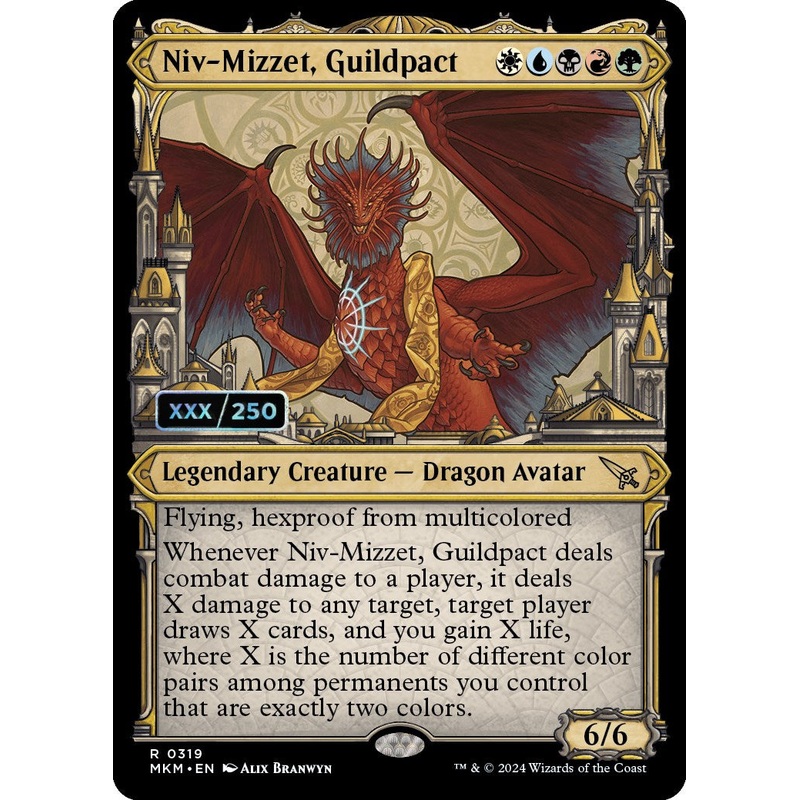 Niv-Mizzet, Guildpact (Serialized) [Murders at Karlov Manor]