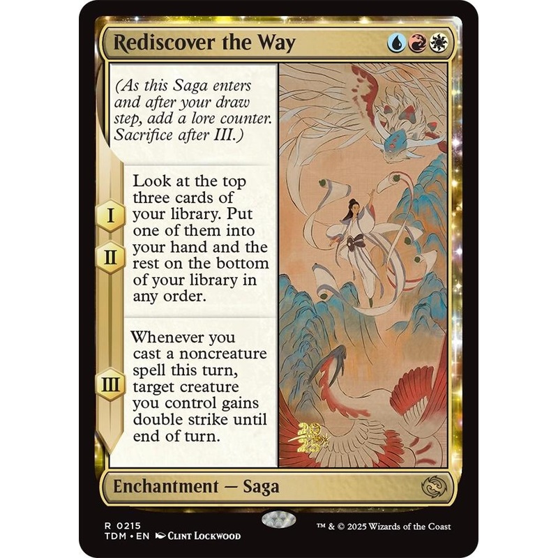 Rediscover the Way [Tarkir: Dragonstorm Prerelease Promos]