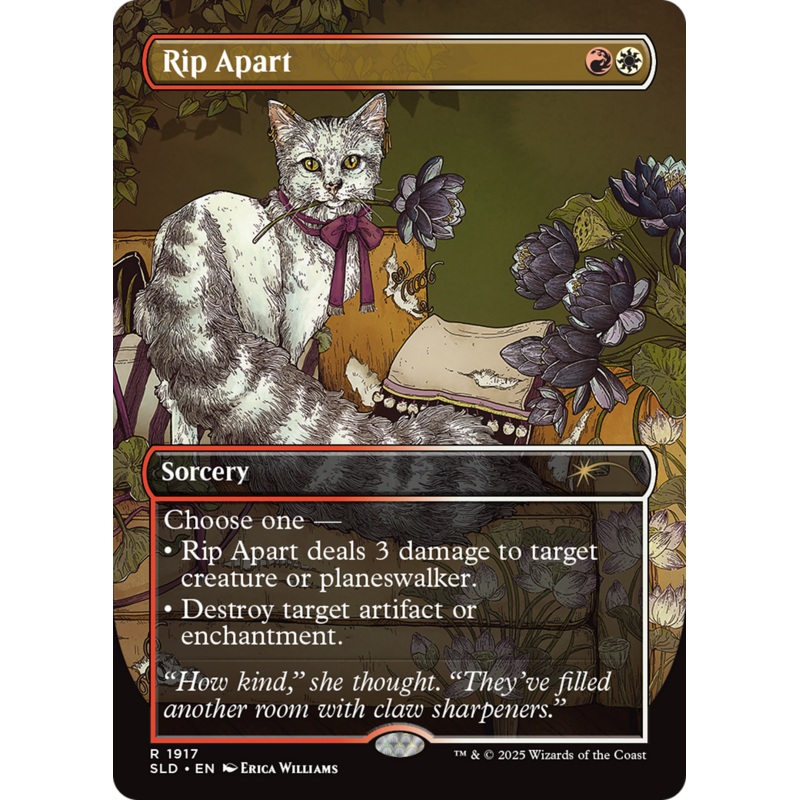 Rip Apart (1917) (Rainbow Foil) [Secret Lair Drop Series]