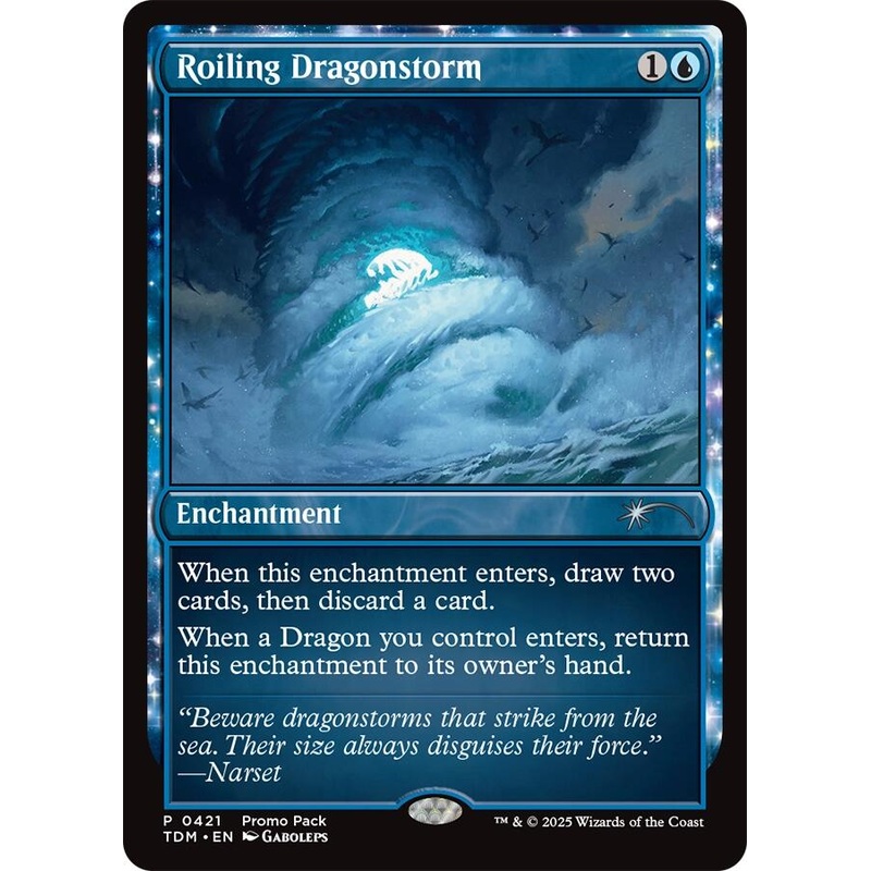 Roiling Dragonstorm [Tarkir: Dragonstorm Promos]