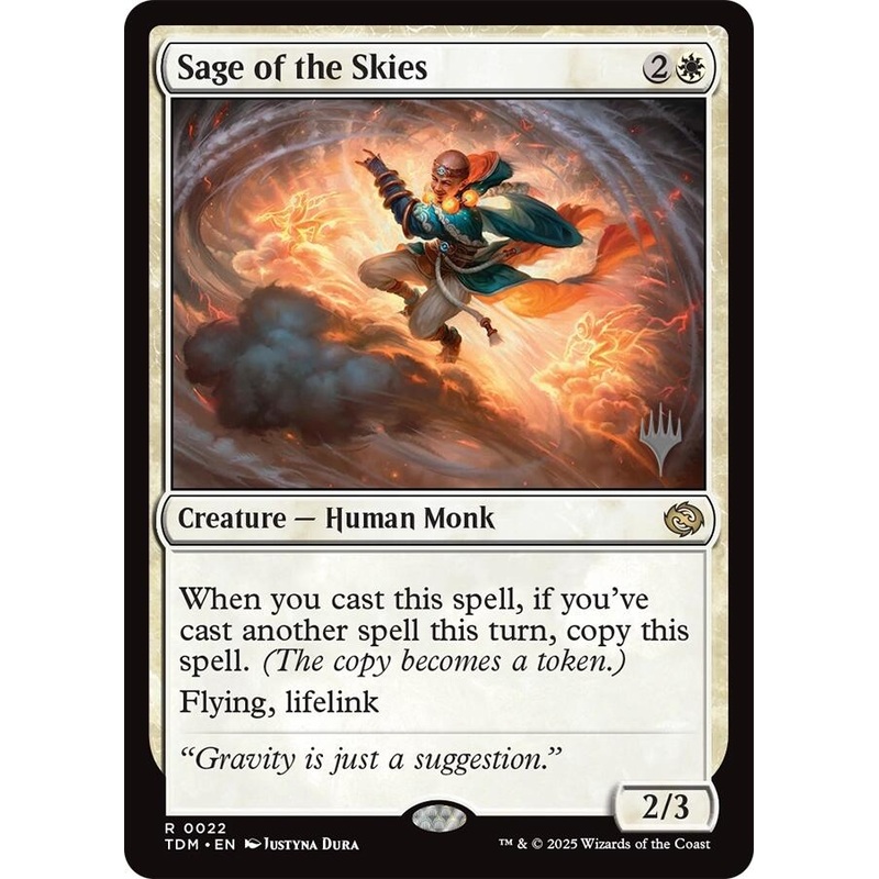 Sage of the Skies [Tarkir: Dragonstorm Promos]