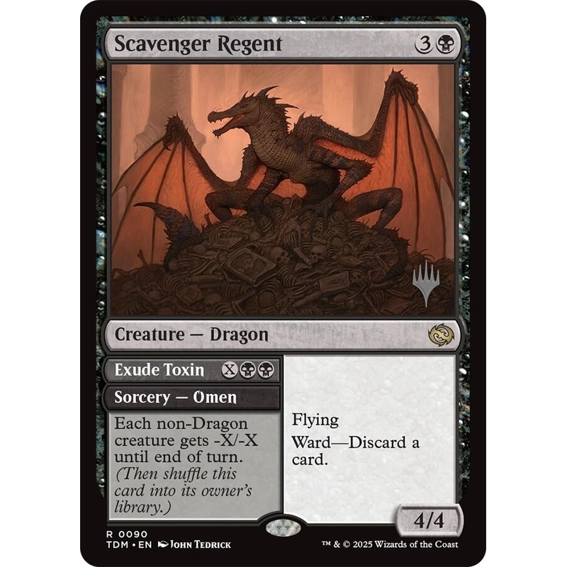 Scavenger Regent [Tarkir: Dragonstorm Promos]