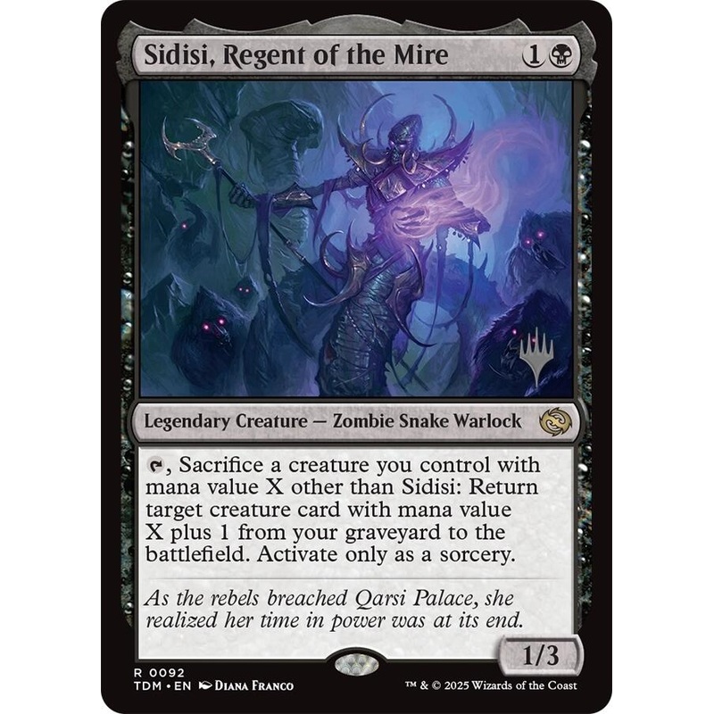 Sidisi, Regent of the Mire [Tarkir: Dragonstorm Promos]