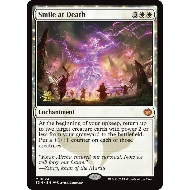 Smile at Death [Tarkir: Dragonstorm Prerelease Promos]