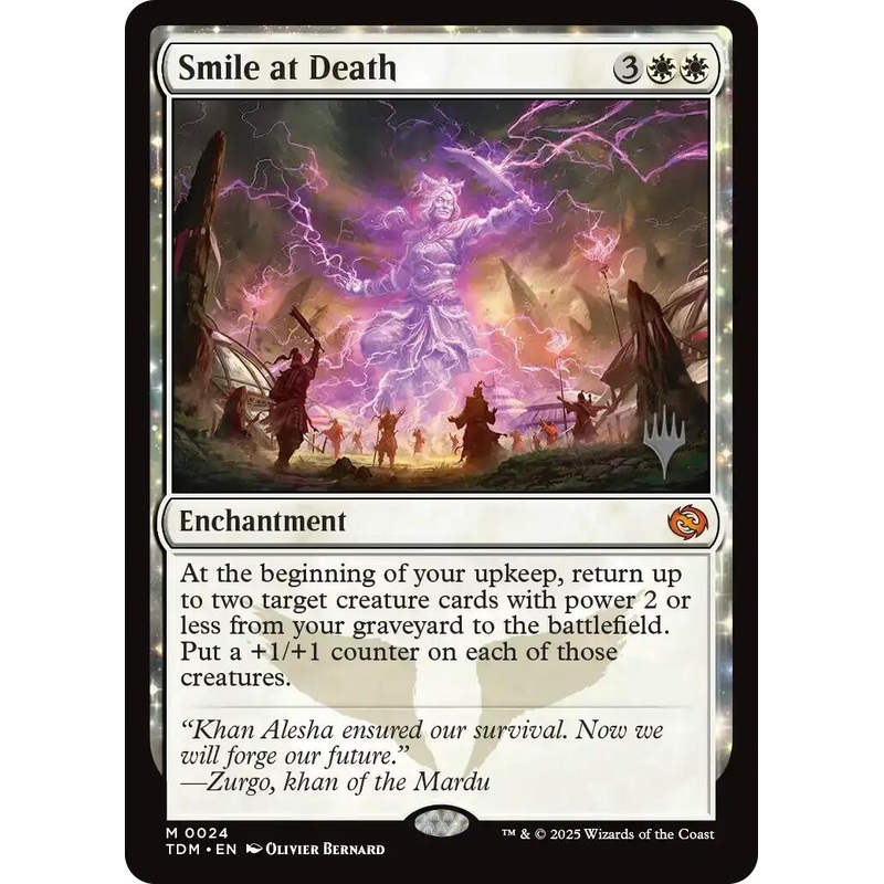Smile at Death [Tarkir: Dragonstorm Promos]