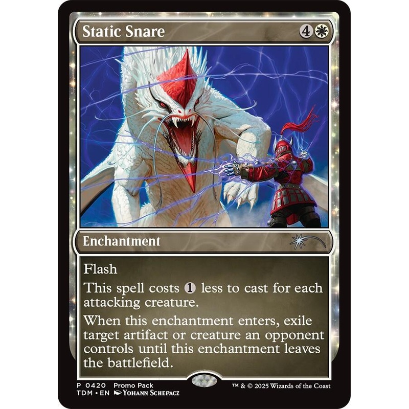 Static Snare [Tarkir: Dragonstorm Promos]