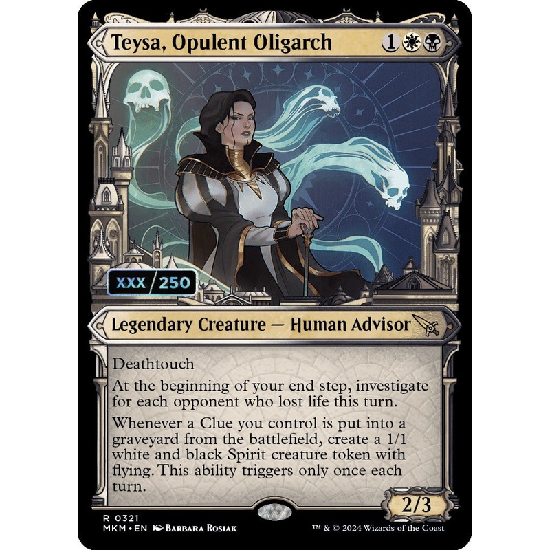 Teysa, Opulent Oligarch (Serialized) [Murders at Karlov Manor]