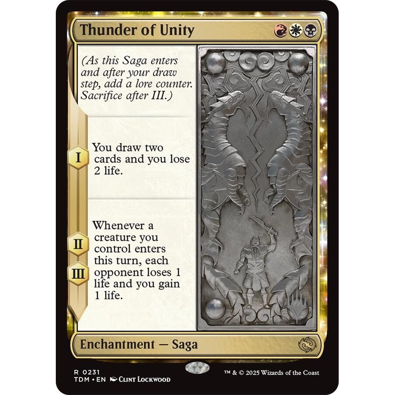 Thunder of Unity [Tarkir: Dragonstorm Promos]