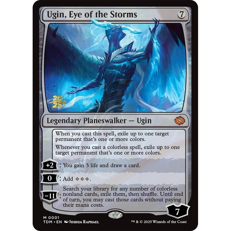 Ugin, Eye of the Storms [Tarkir: Dragonstorm Prerelease Promos]
