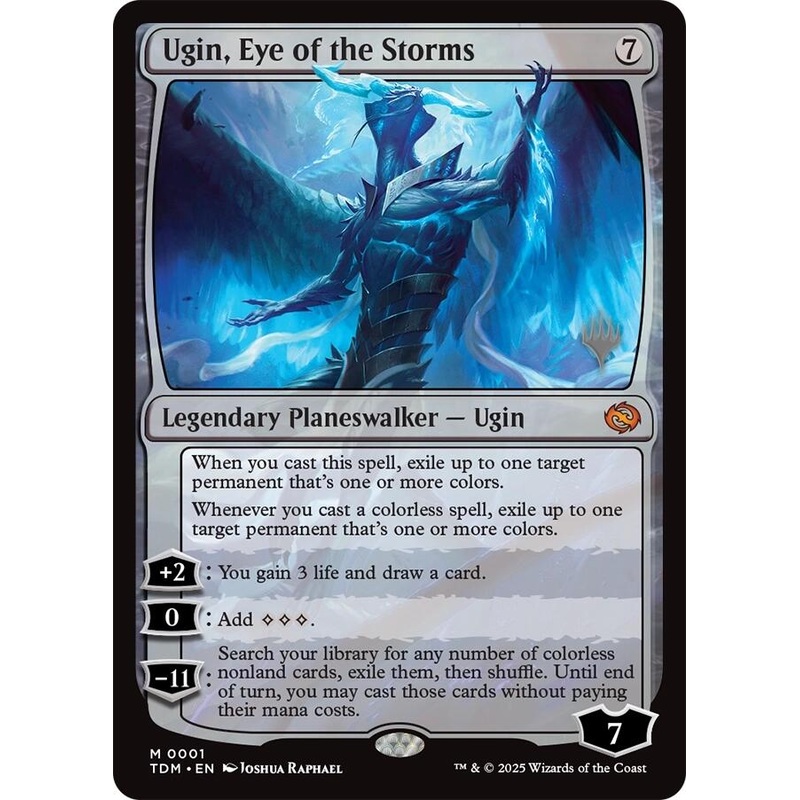Ugin, Eye of the Storms [Tarkir: Dragonstorm Promos]