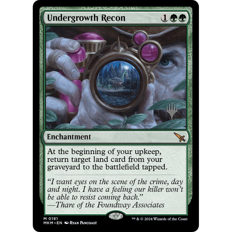 Undergrowth Recon (Promo Pack) [Murders at Karlov Manor Promos]