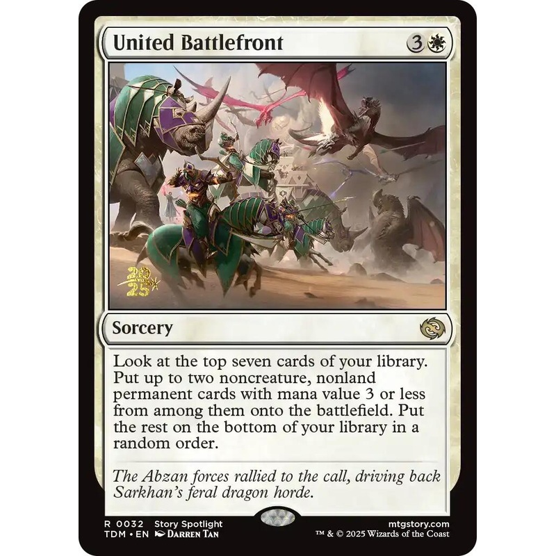 United Battlefront [Tarkir: Dragonstorm Prerelease Promos]