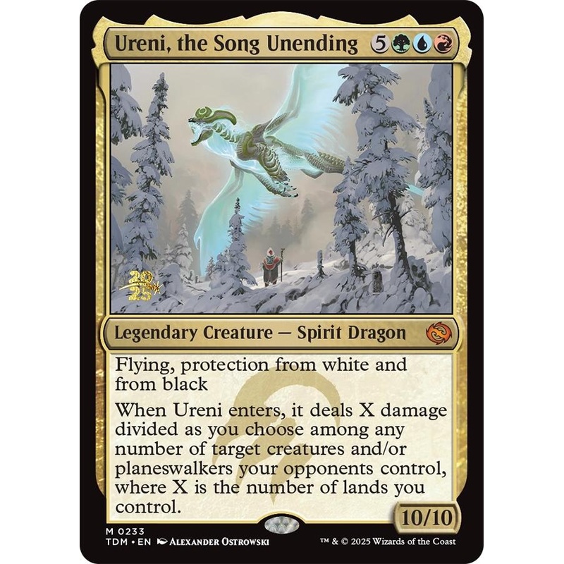 Ureni, the Song Unending [Tarkir: Dragonstorm Prerelease Promos]