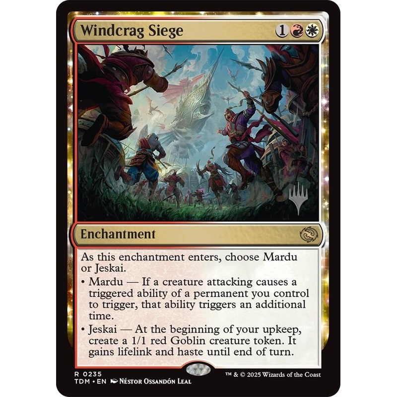 Windcrag Siege [Tarkir: Dragonstorm Promos]