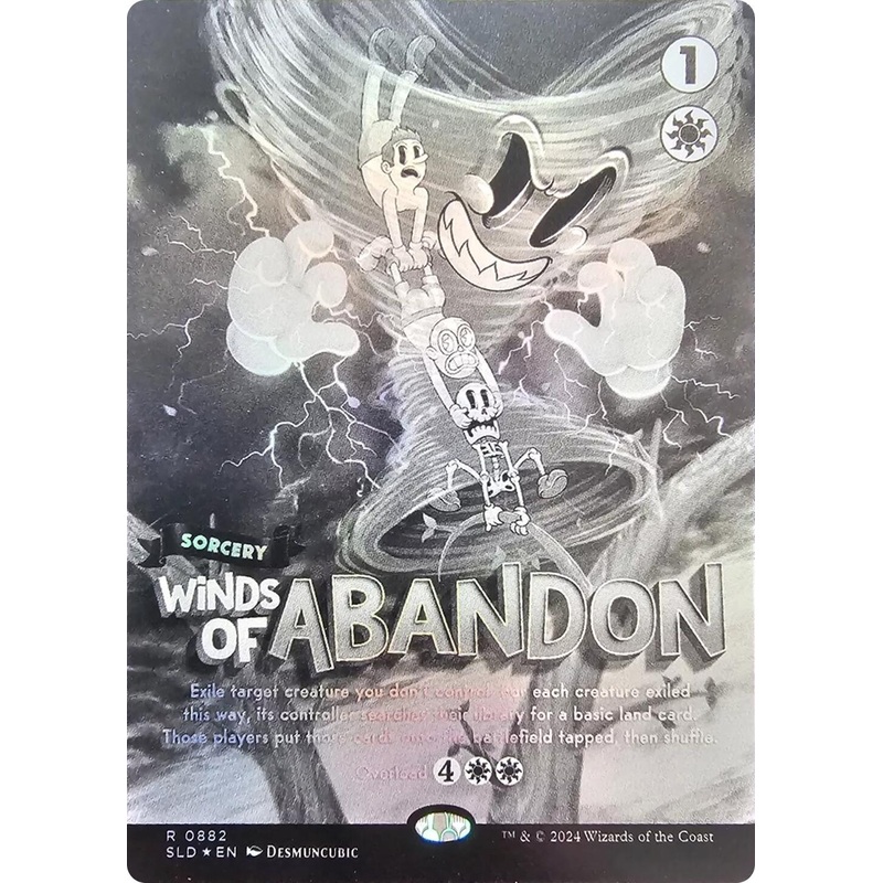 Winds of Abandon (Black & White Foil) [Secret Lair Drop Series]