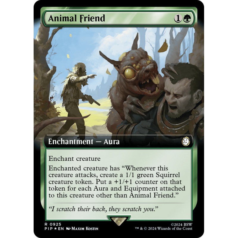 Animal Friend (Extended Art) (Surge Foil) [Fallout]