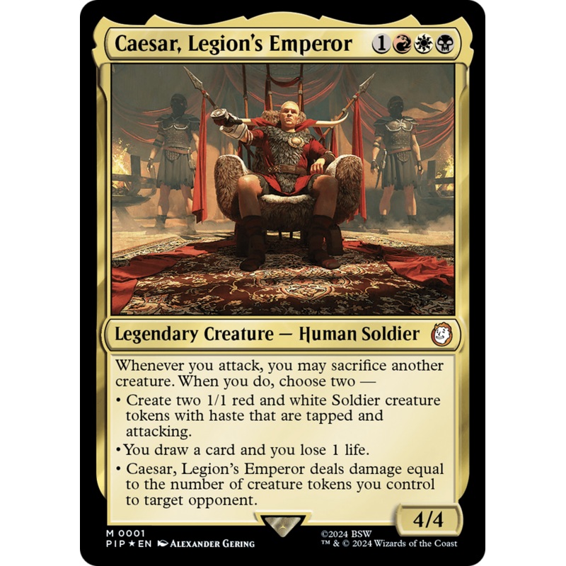 Caesar, Legion's Emperor [Fallout]