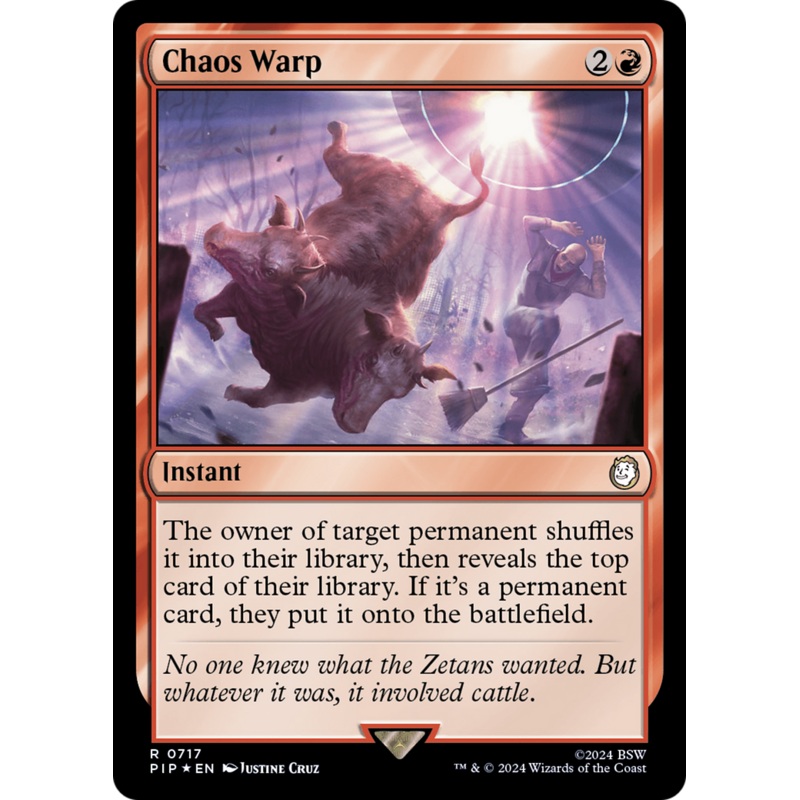 Chaos Warp (Surge Foil) [Fallout]