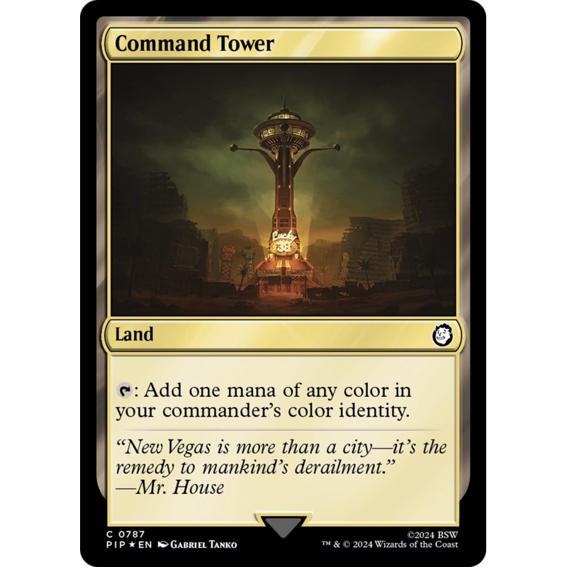 Command Tower (Surge Foil) [Fallout]