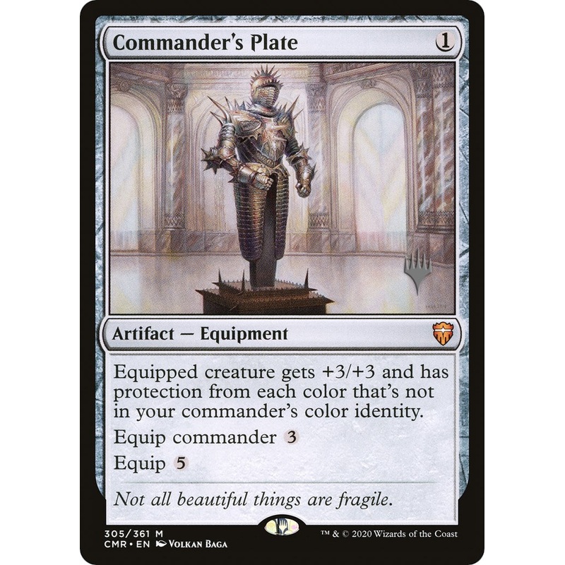 Commander's Plate (Promo Pack) [Murders at Karlov Manor Promos]