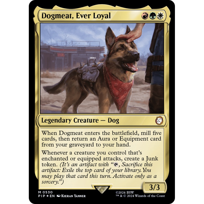Dogmeat, Ever Loyal (Surge Foil) [Fallout]
