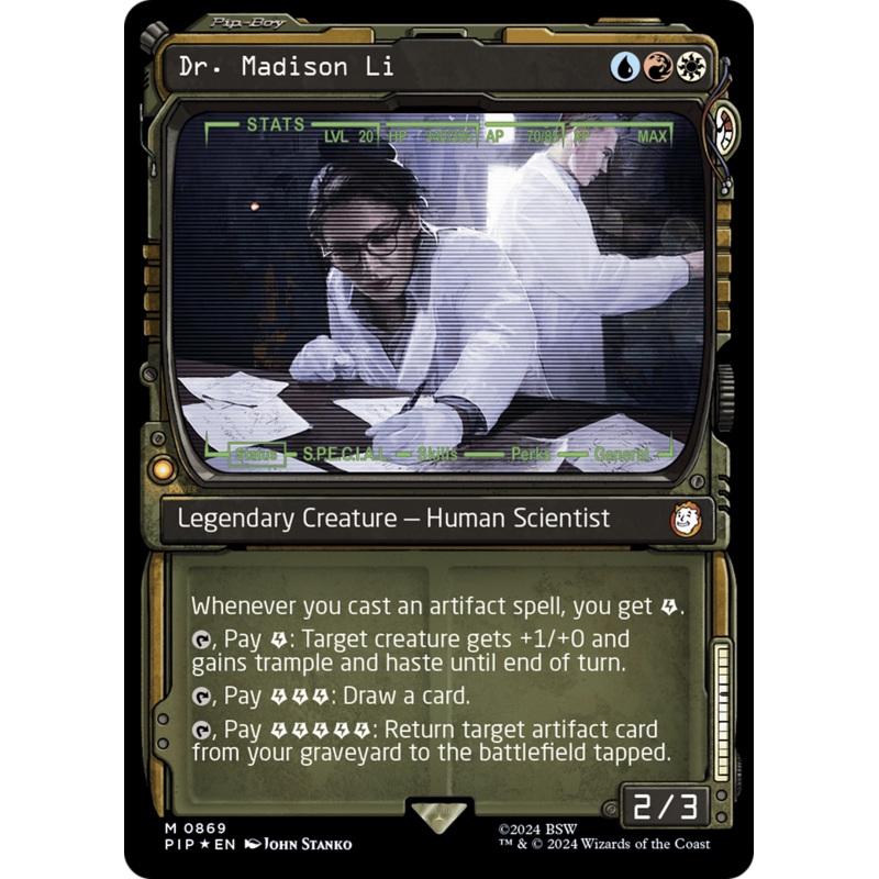 Dr. Madison Li (Showcase) (Surge Foil) [Fallout]