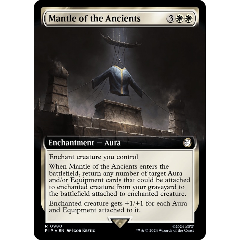 Mantle of the Ancients (Extended Art) (Surge Foil) [Fallout]