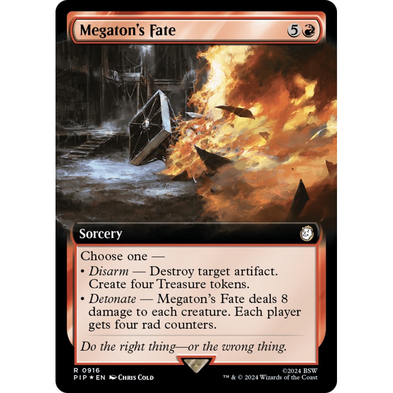 Megaton's Fate (Extended Art) (Surge Foil) [Fallout]