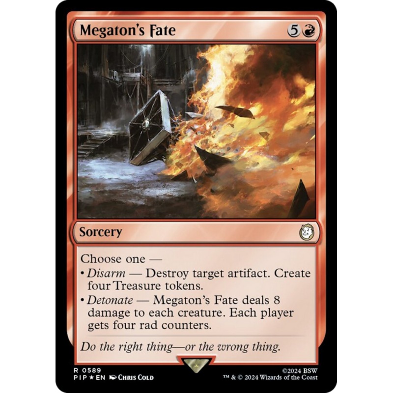 Megaton's Fate (Surge Foil) [Fallout]