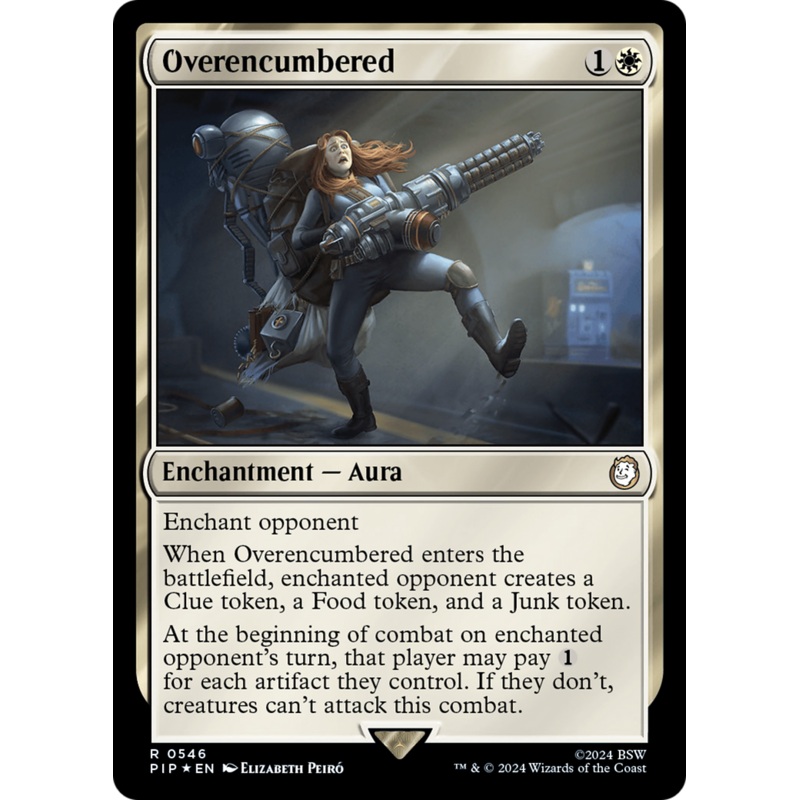 Overencumbered (Surge Foil) [Fallout]