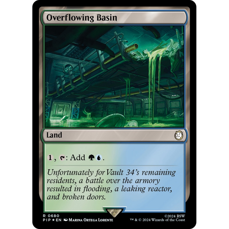 Overflowing Basin (Surge Foil) [Fallout]