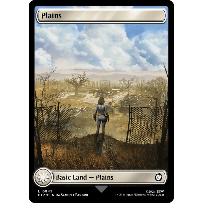 Plains (0845) (Surge Foil) [Fallout]