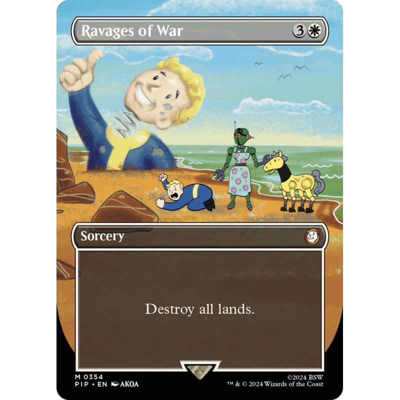 Ravages of War (Borderless) [Fallout]