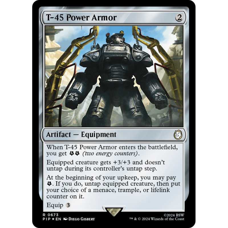 T-45 Power Armor (Surge Foil) [Fallout]