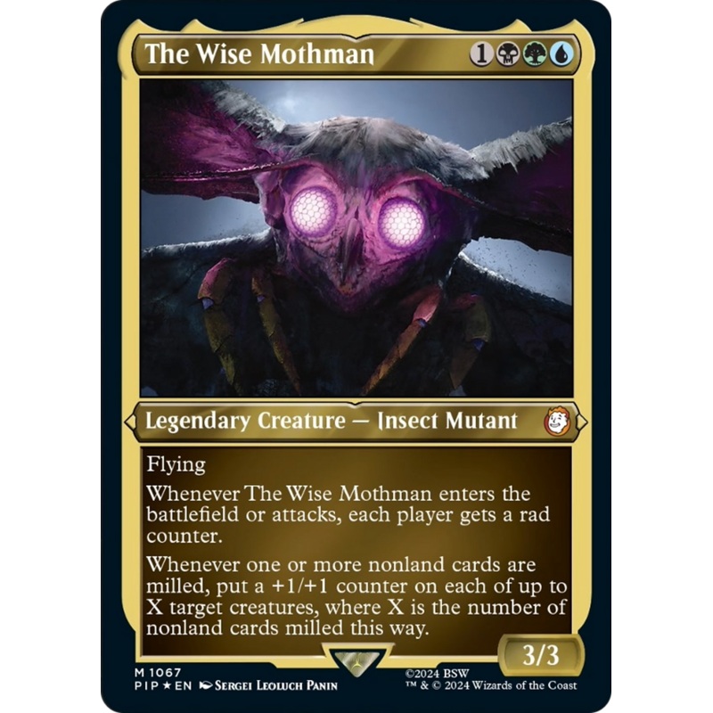 The Wise Mothman (Display Commander) [Fallout]