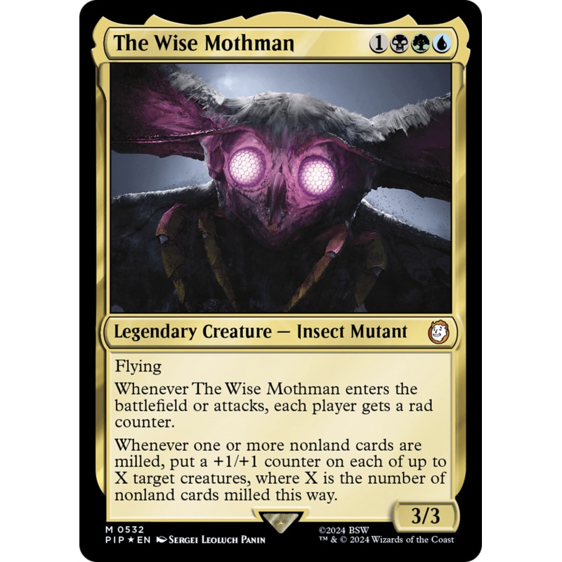 The Wise Mothman (Surge Foil) [Fallout]