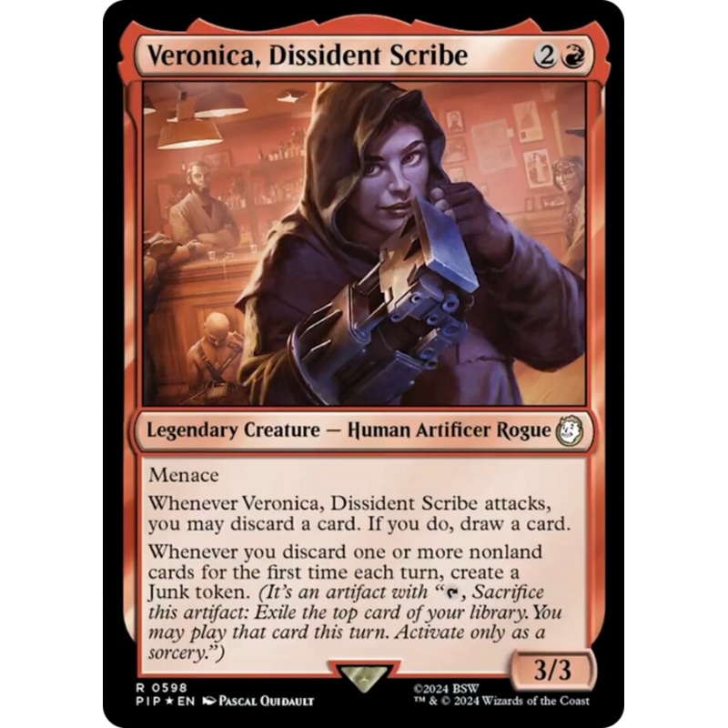 Veronica, Dissident Scribe (Surge Foil) [Fallout]