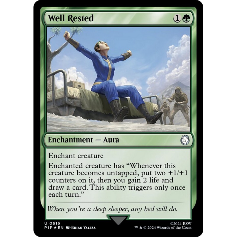 Well Rested (Surge Foil) [Fallout]