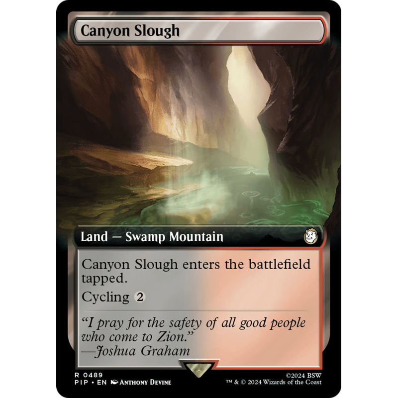 Canyon Slough (Extended Art) [Fallout]