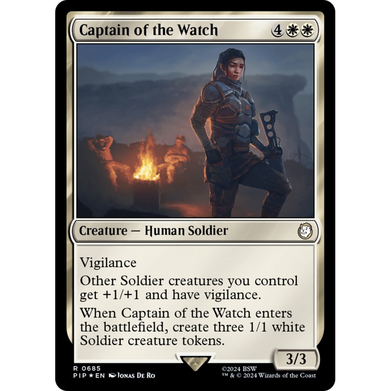 Captain of the Watch (Surge Foil) [Fallout]