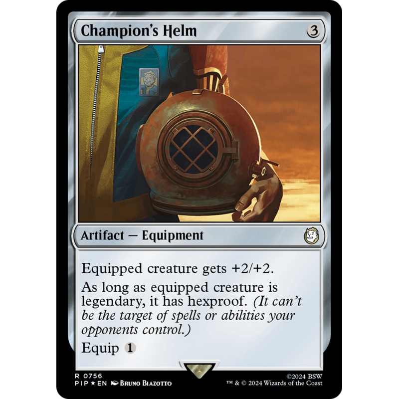 Champion's Helm (Surge Foil) [Fallout]