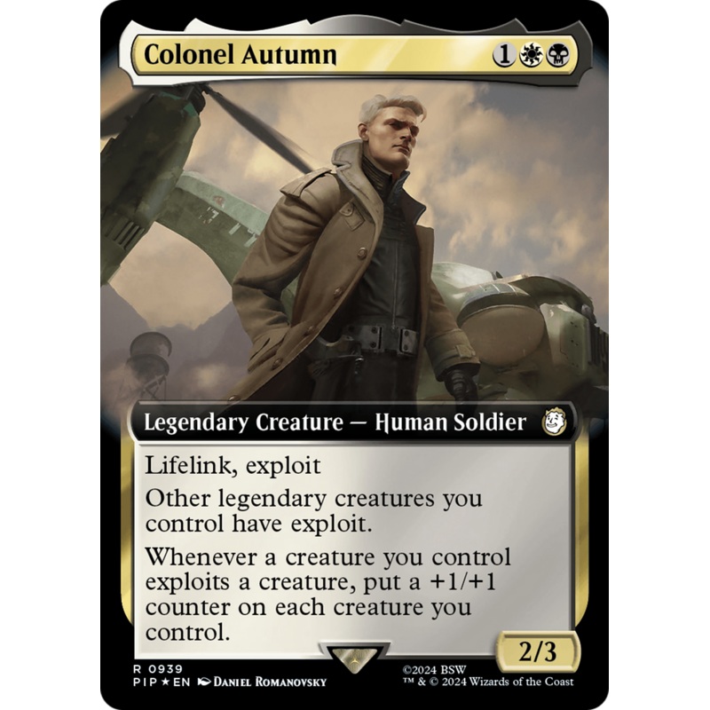 Colonel Autumn (Extended Art) (Surge Foil) [Fallout]