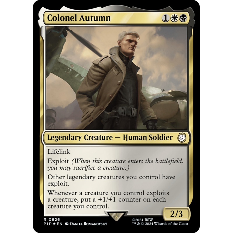 Colonel Autumn (Surge Foil) [Fallout]