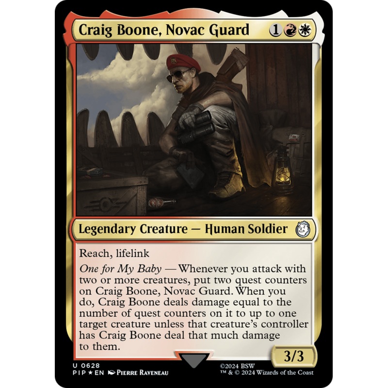 Craig Boone, Novac Guard (Surge Foil) [Fallout]