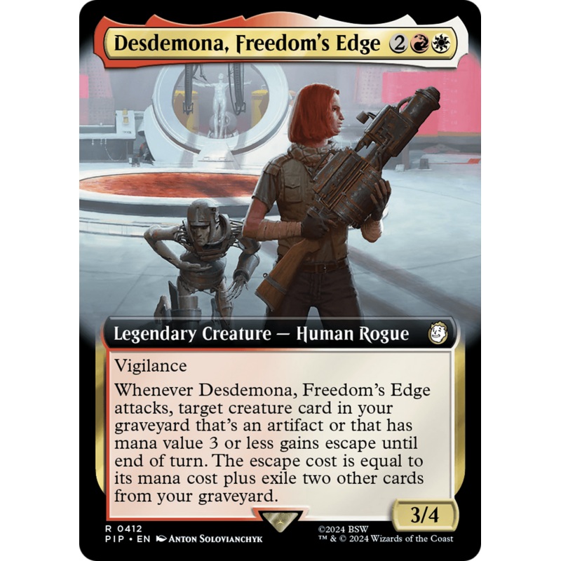 Desdemona, Freedom's Edge (Extended Art) [Fallout]